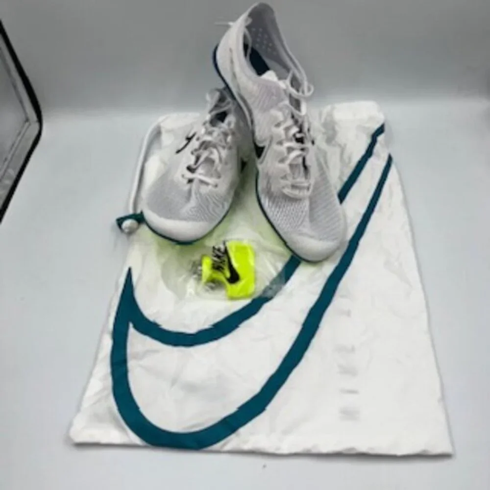 NEW Nike Zoom Mamba V6 Men’s Size 8 Distance Spikes‎ Racing Shoes With Carry Bag